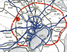 入間市の広域的位置図