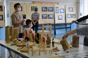 木工品の展示会