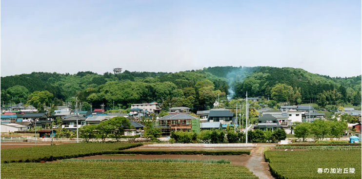 加治丘陵全景